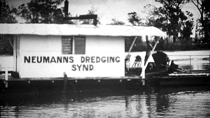 First Dredge Built in the Early 1950's
